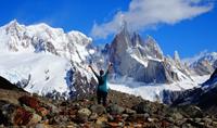 Trekking in Patagonia's backcountry